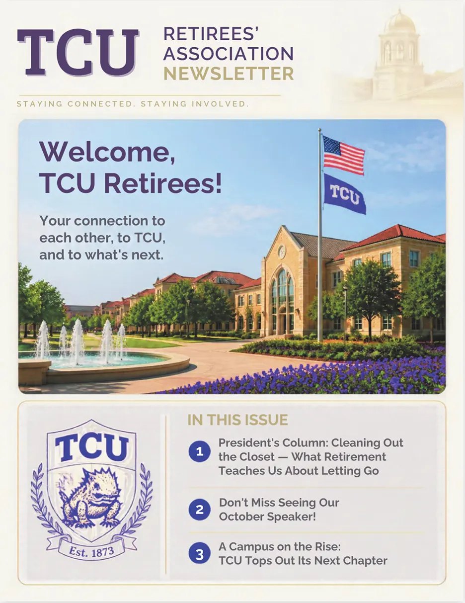 TCURA 2026 October Newsletter Cover